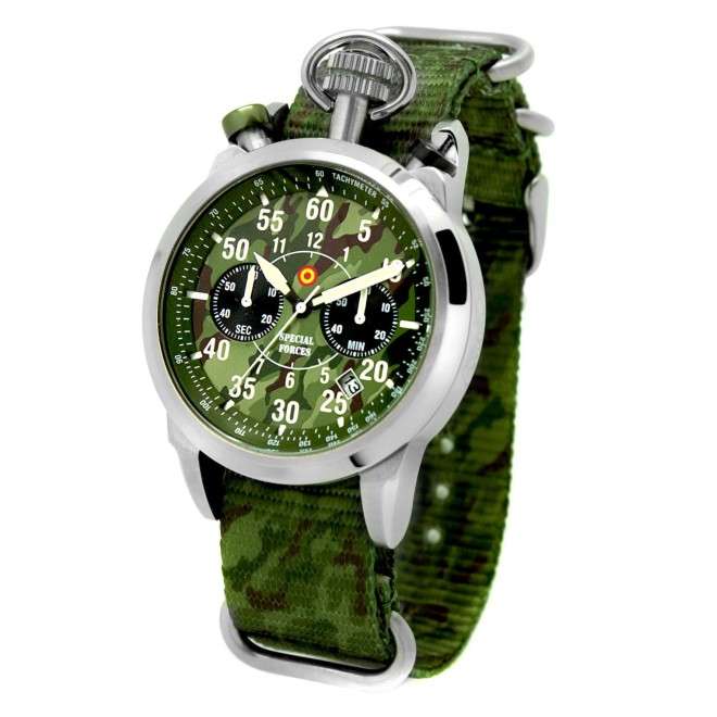 Military Special Forces Aviator Watch AV-1102 Special Forces camouflage