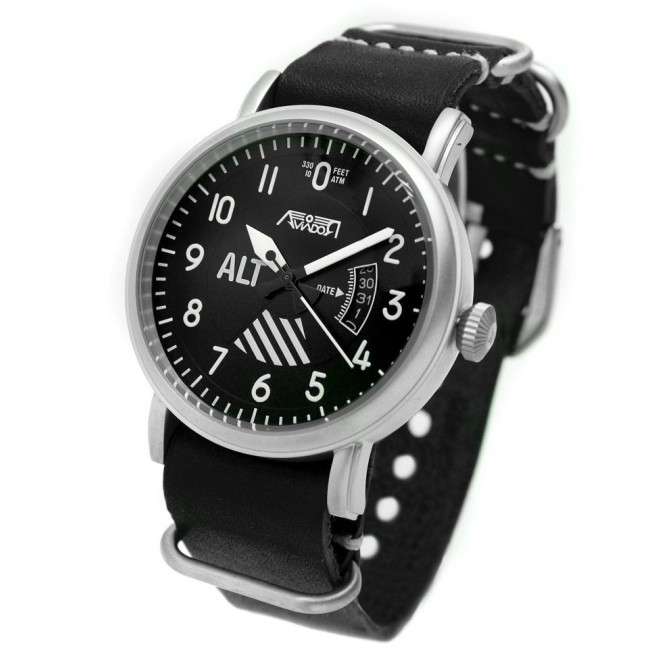 Aviator Watch Altimeter AV-1201-NPN