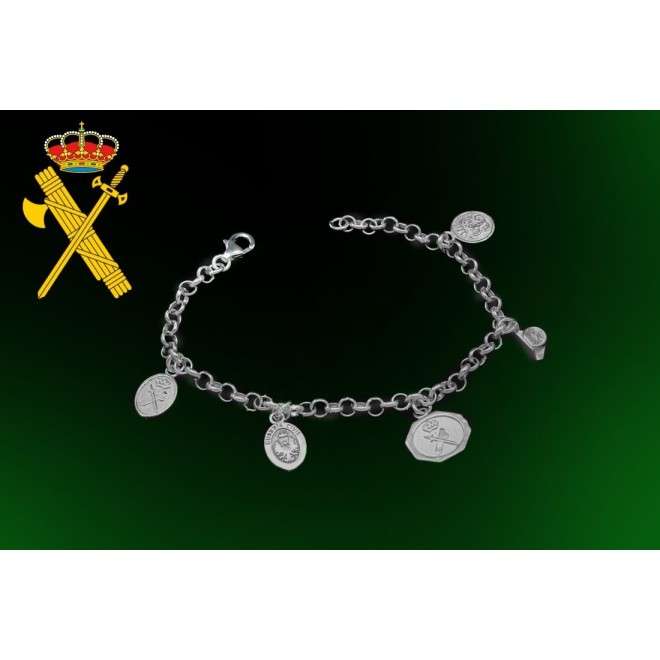 Buy Silver bracelet of the Civil Guard
