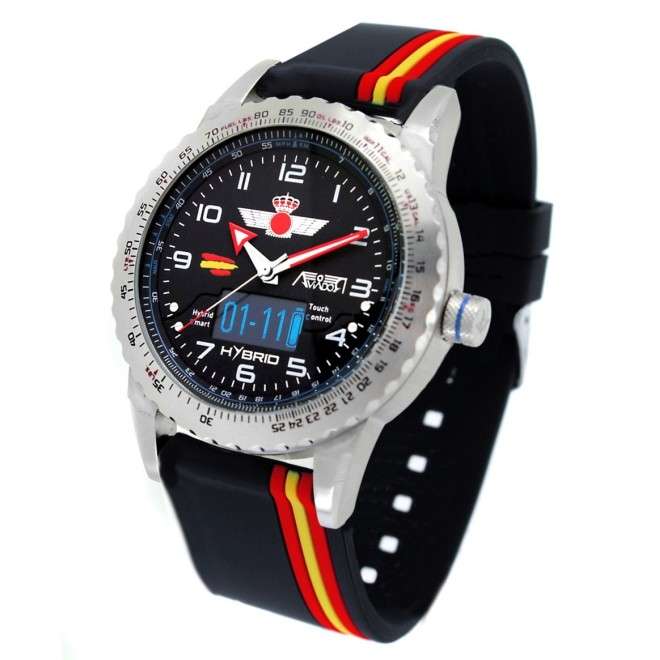 Rokiski AV Hybrid Aviator Watch-1240-2- B