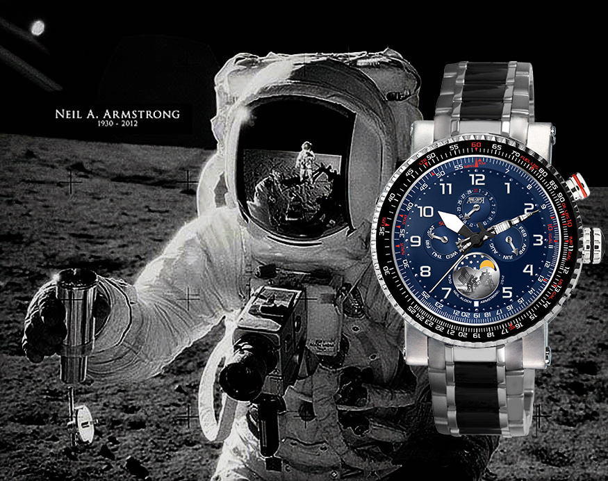 Relojes de pilotos Neil Armstrong Edición Especial Limitada - Relojes Aviador