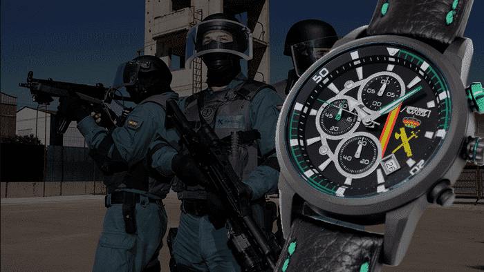 Relojes de la Guardia Civil